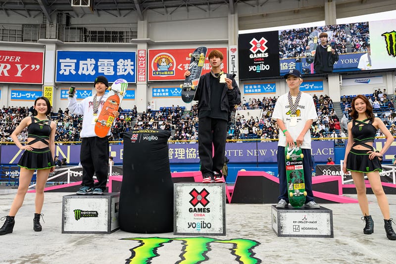 X Games 2022 男子スケートボードストリート決勝にて日本勢が表彰台を