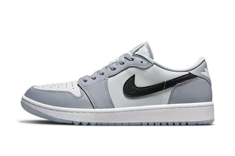 ウルフグレーDIOAIR JORDAN 1 LOW GOLF DIORカラー　ウルフグレー