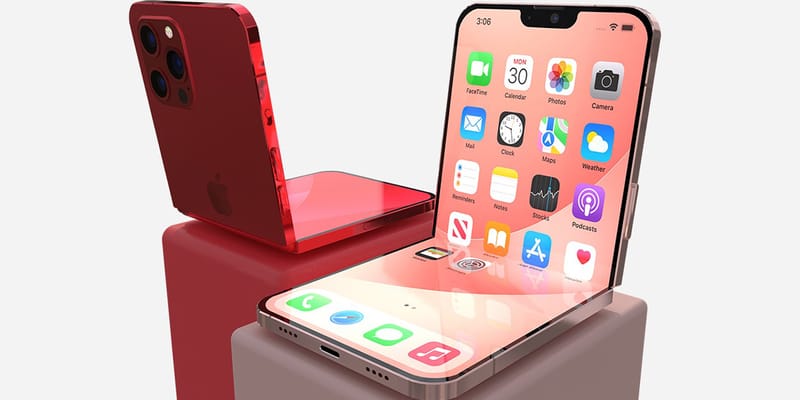 アップルの折りたたみ式アイフォーンは電子ペーパー技術を搭載