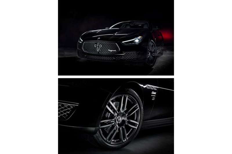 【1 ghibli】マセラティ MASERATI  フラッグ ガレージ雑貨 Maserati 1/18 マセラティ純正 Ghibliミニチュアモデル By BBR