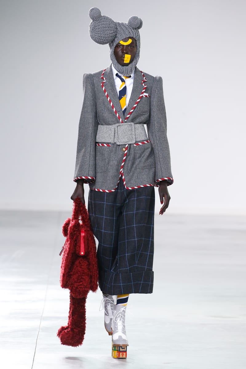 美品 THOM BROWNE トムブラウン THOM BROWNE（トム ブラウン） 二つ折り長財布 FAW065A 00198