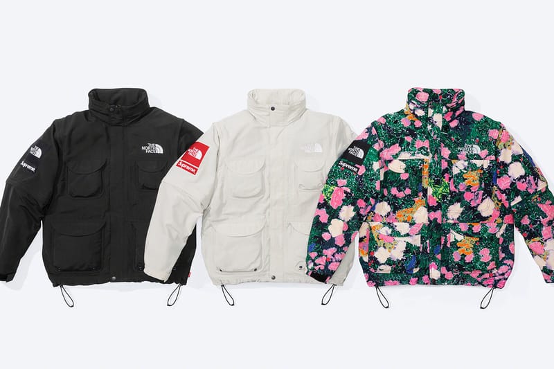 supreme north face 上下　セットsup