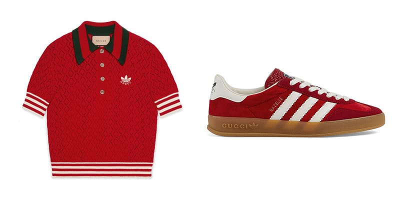 アディダス x グッチによるコラボコレクションから新アイテムが