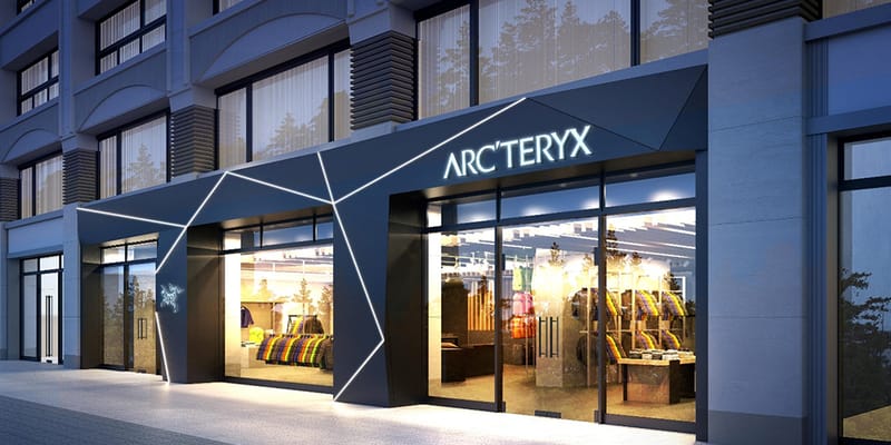 最終値下げ希少　Arc'teryx 店舗用サインプレート アークテリクスのブランドストアが今秋新たに3店舗オープン