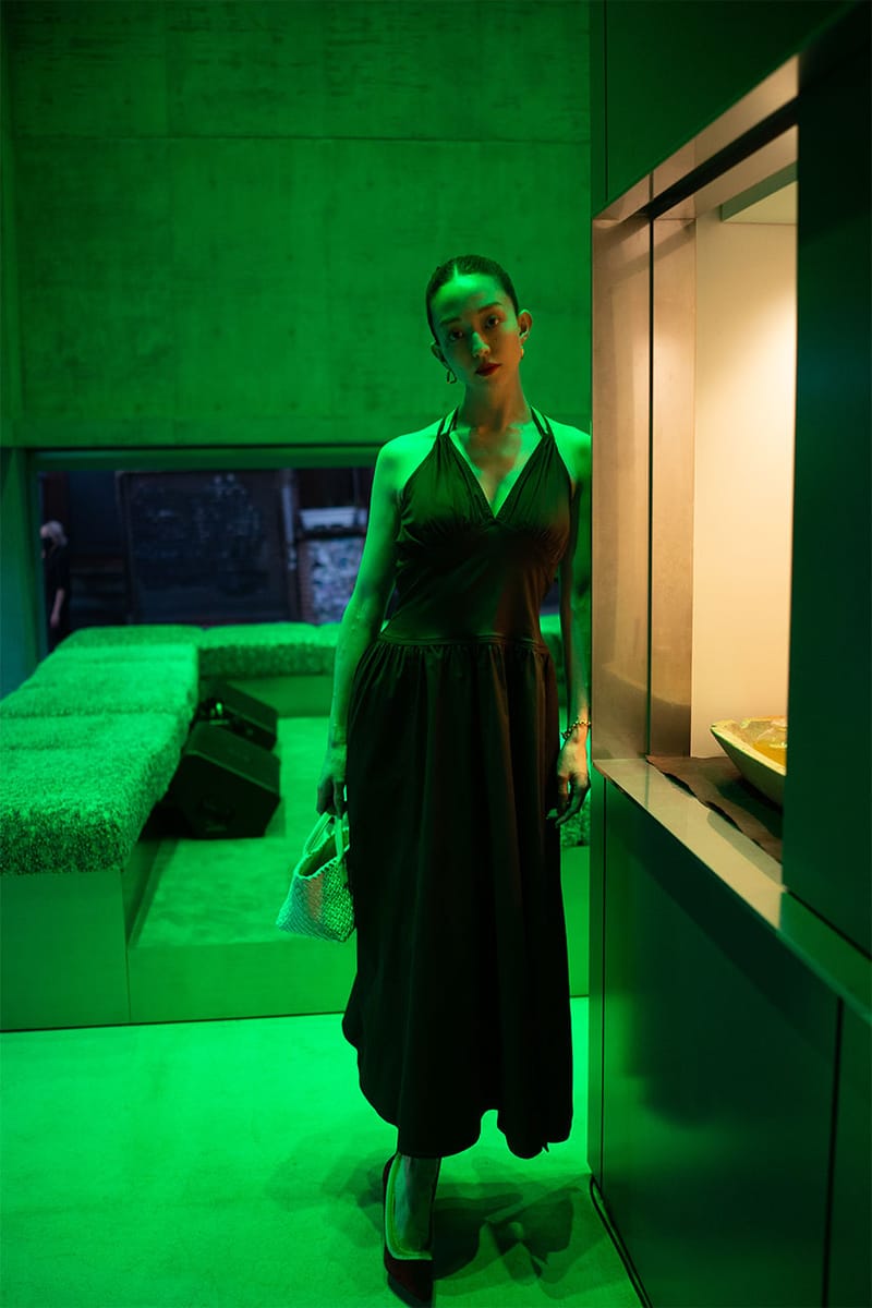 ボッテガ・ヴェネタのストアオープン1周年を記念したイベントに