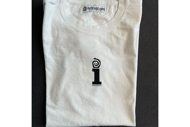 藤原ヒロシが fragment design x Interscope Records のコラボアイテム 