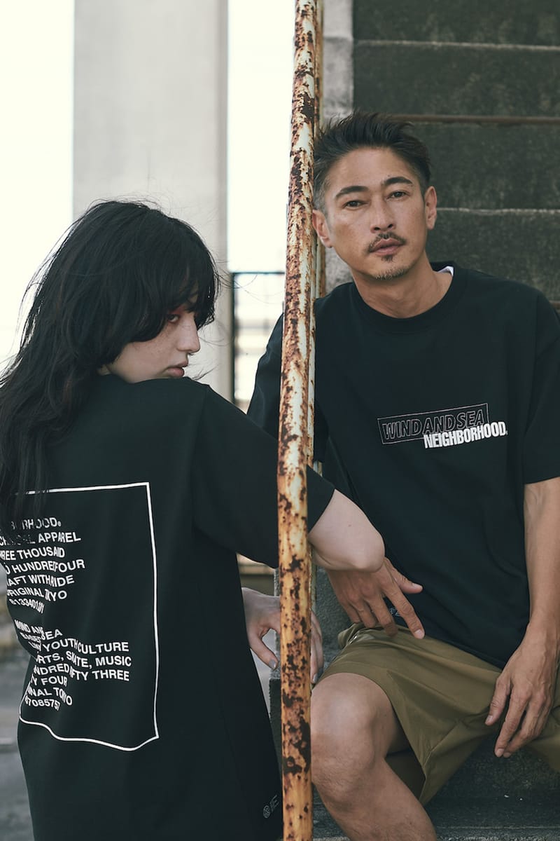 NEIGBORHOOD × WINDANDSEA コラボTシャツ - Tシャツ/カットソー(半袖