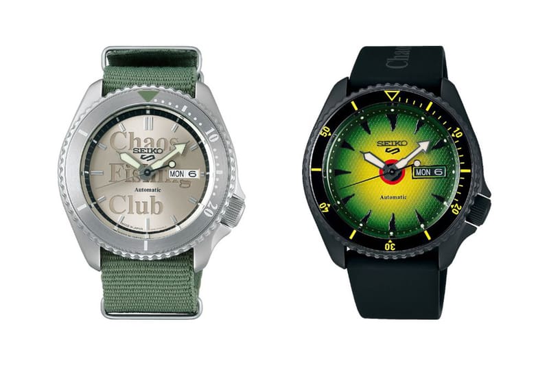 Seiko 5 Sports から Chaos Fishing Club との限定コラボウォッチが