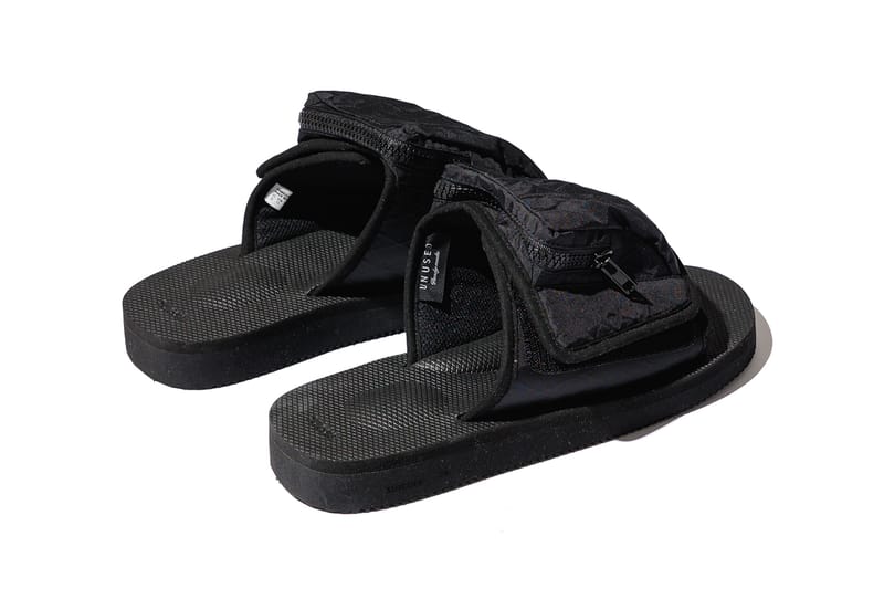 【美品】UNUSED SUICOKE コラボ　サンダル(28)ポケット アンユーズドからスイコックとの最新コラボサンダルがリリース