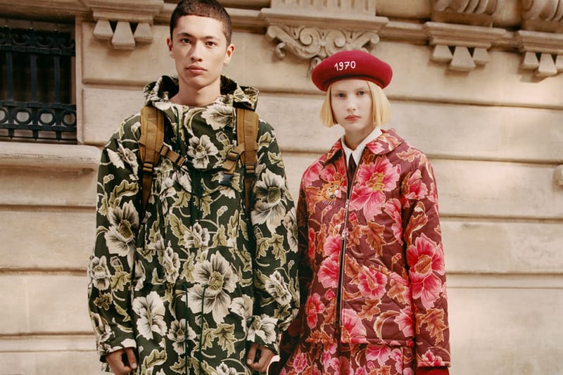 'KIMONO KENZO CAMO' ロング ドレス　ケンゾーKENZO