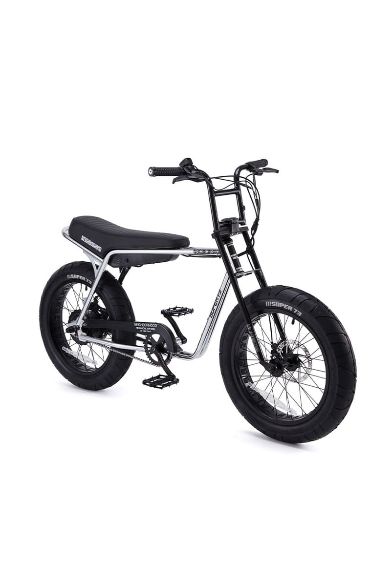ネイバーフッドxスーパー73がコラボ電動自転車とアパレルをリリース 