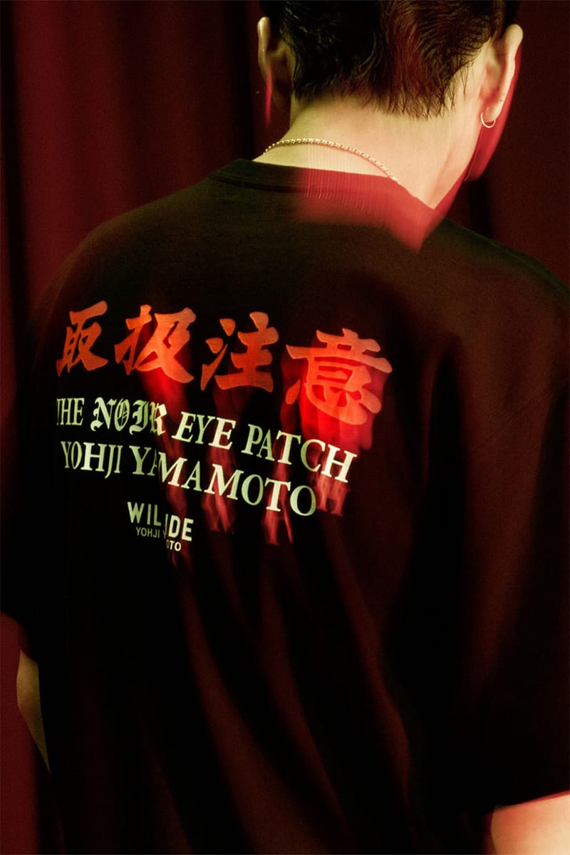 Black Eye Patch Yohji Yamamoto コラボ Tシャツhiphop