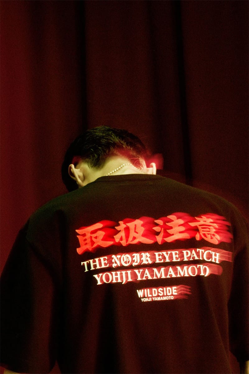Black Eye Patch Yohji Yamamoto コラボ Tシャツ