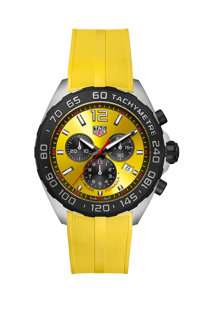 TAG HEUER タグホイヤー フォーミュラ1 希少カラー タグ・ホイヤー フォーミュラ1にレーシングカラーの新色モデルが