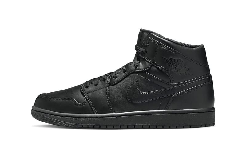 air jordan 1 low triple black 27.5