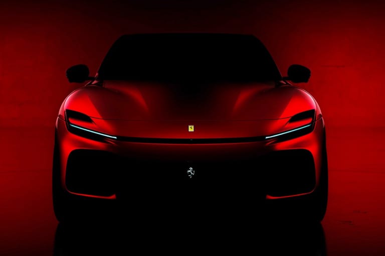【新品未使用】Ferrari ✨Purosangue 写真カタログ5枚入り Ferrari Purosangue - Ferrari.com