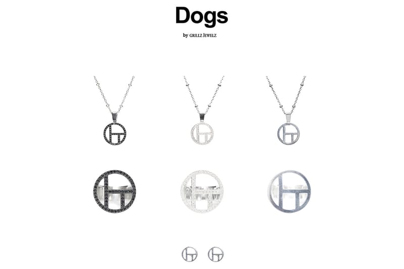 ピアス(両耳用)Dogs ピアス GRILLZ JEWELZアクセサリーメンズ