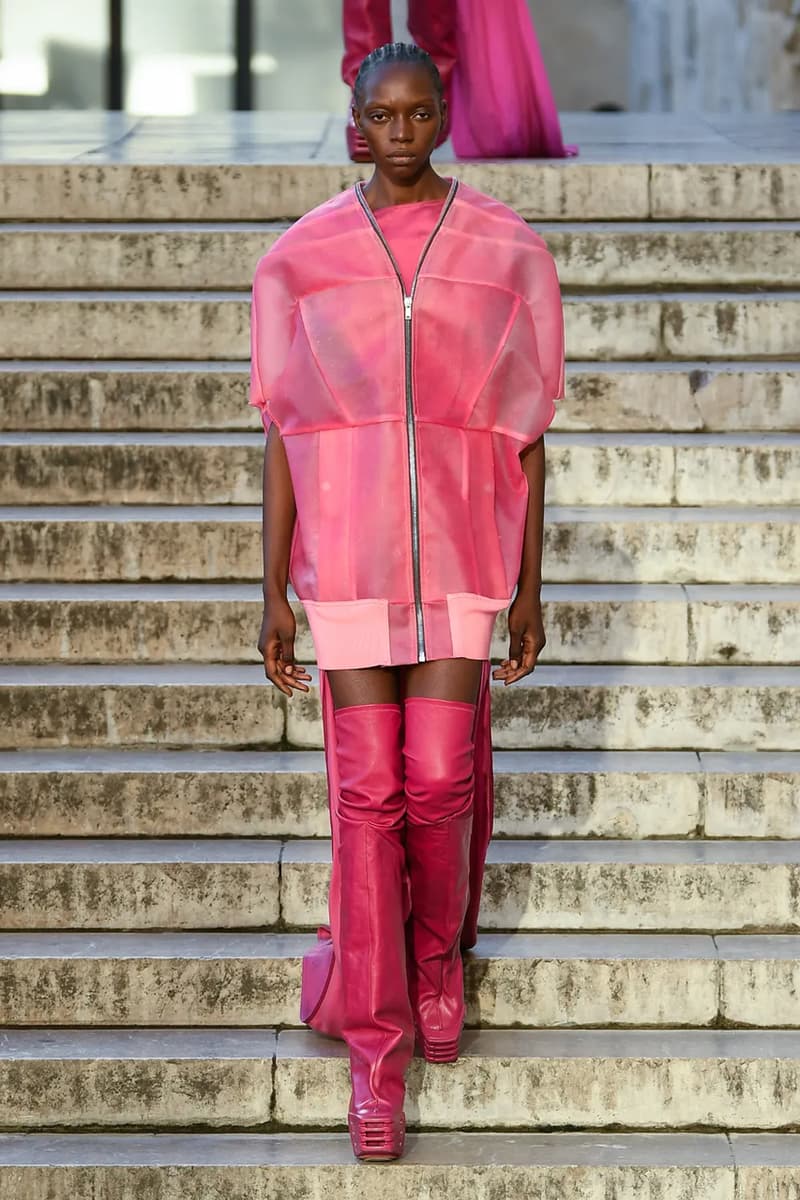 リックオウエンス2023年春夏ウィメンズコレクション | Hypebeast.JP