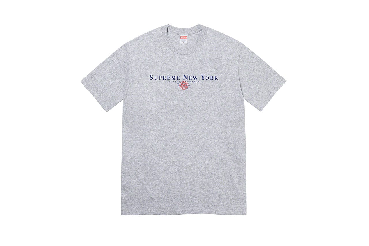 シュプリームが2022年秋シーズンのTシャツコレクションを発表