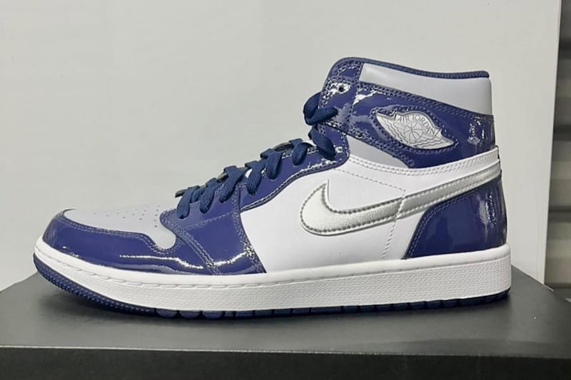 Air Jordan 1 High Golf “Midnight Navy” のディテールをチェック