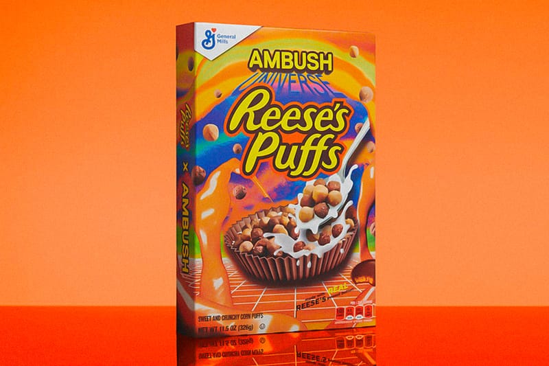 食品AMBUSH x Reese's Puffs Cereal シリアル 空箱 ８個 - 菓子