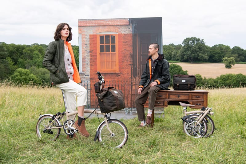 Barbour × Brompton Wax City Bag バブアー コラボ-