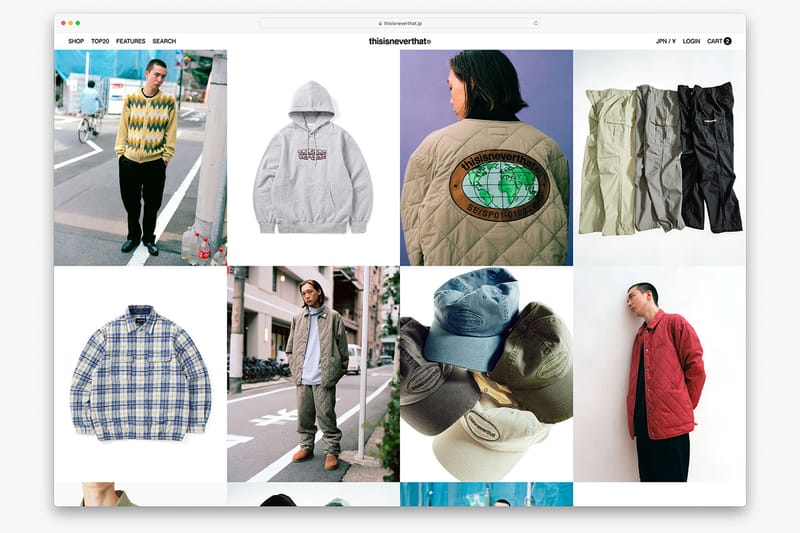 ディスイズネバーザットが日本国内初の公式オンラインストアをオープン