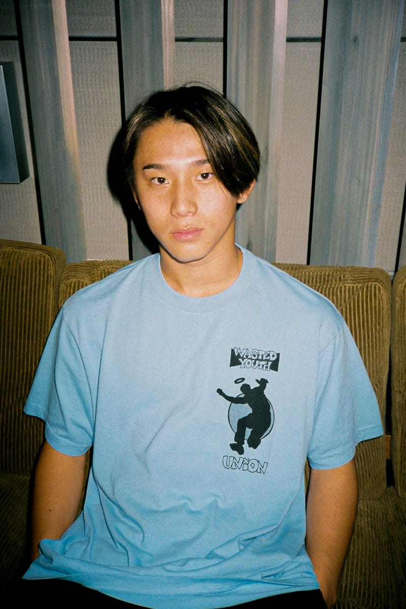 美品 Wasted Youth union コラボTシャツ Lサイズ