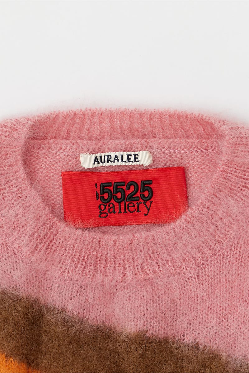 auralee for 5525gallery MOHAIR SWEATERビューティーアンドユース