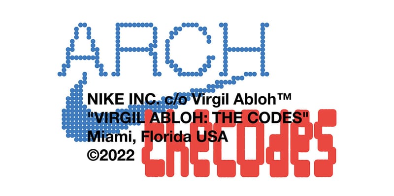 ナイキがヴァージル・アブローとのコラボに焦点を当てた展覧会を開催