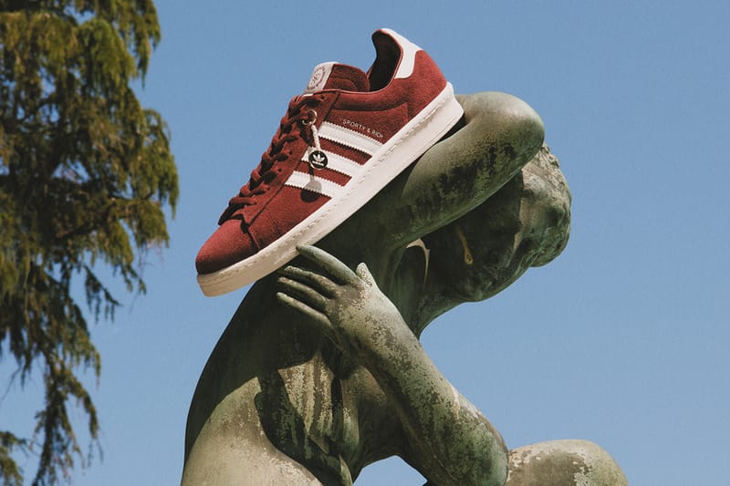 メンズadidas Sporty \u0026 rich samba og burgundy