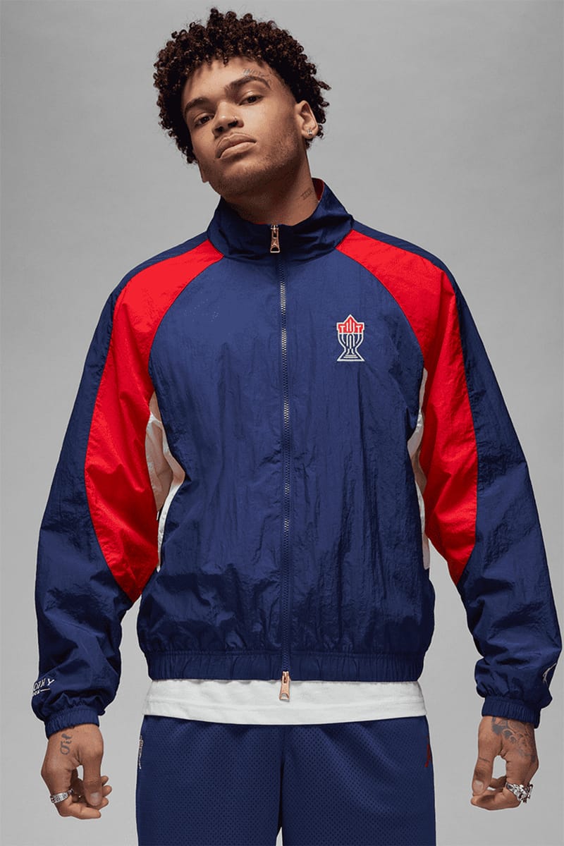 Jordan x Trophy Room Jacketネイビー