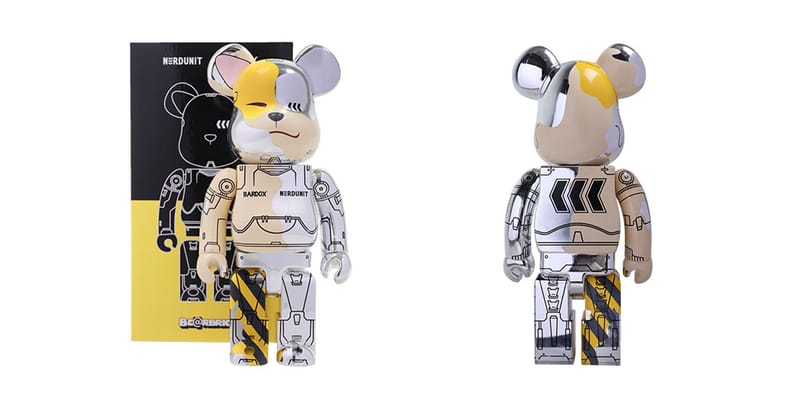 BE@RBRICK NERDUNIT x BARDOX 400%ベアブリック