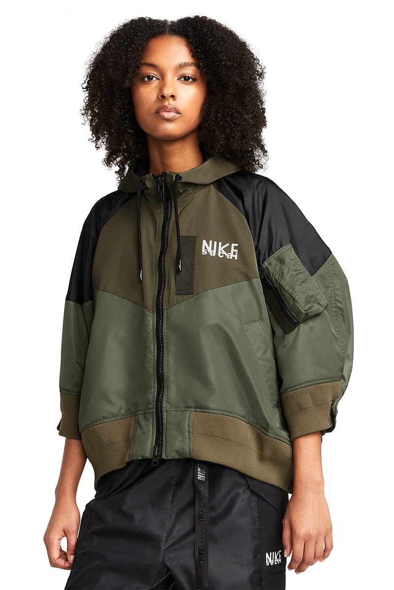 在庫品/即発送 試着のみ サカイ ナイキ ジャケット sacai nike ...