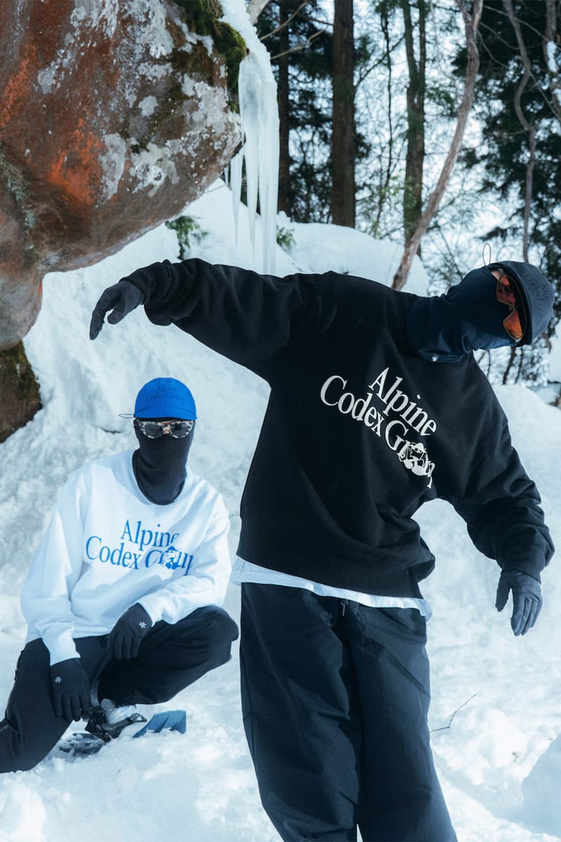 新品未使用Alpine Codex Group Crew Neck スウェット