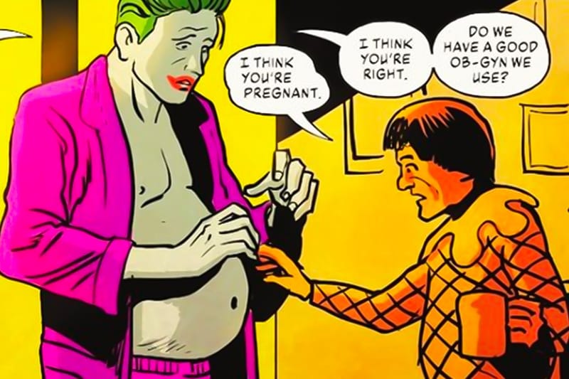 ジョーカーが新作コミックで妊娠・出産したと発覚