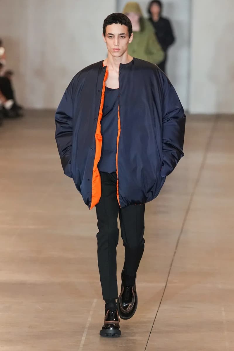 PRADA 2023aw duffle coat navy 48 未使用品 プラダ 2023年秋冬コレクション | Hypebeast.JP