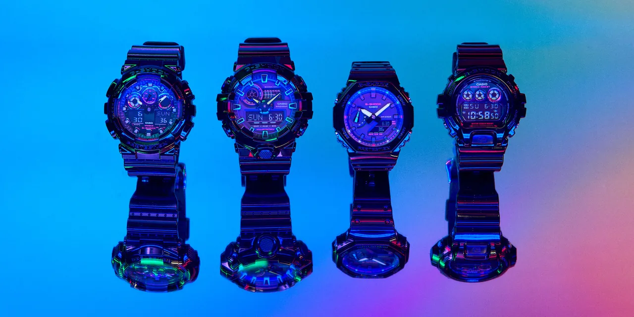 G shock clearance rainbow