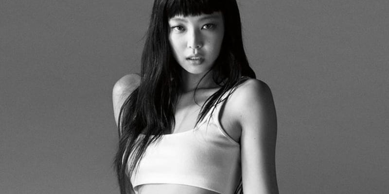 jennie for calvin klein  デニムジャケット