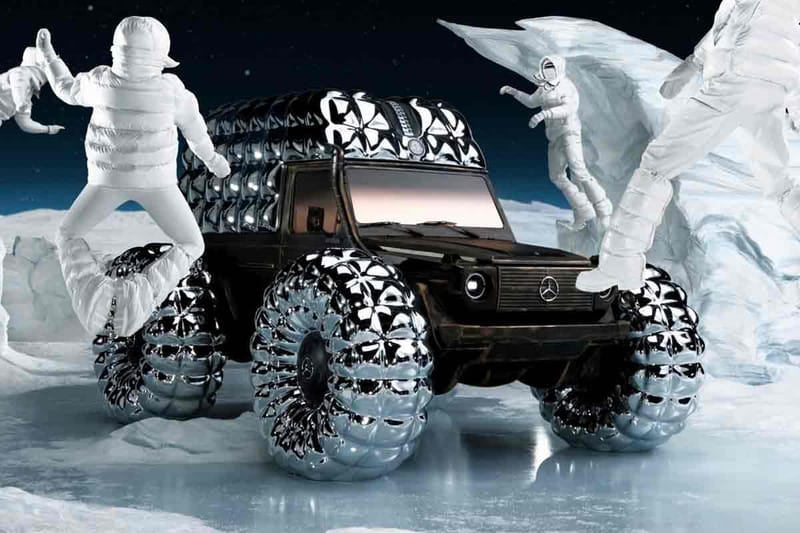 MONCLER モンクレール　Mercedes-Benz ベンツ　Gジャン モンクレールがメルセデス・ベンツとのコラボ Gクラスを発表