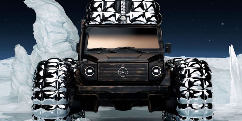 MONCLER モンクレール　Mercedes-Benz ベンツ　Gジャン モンクレールがメルセデス・ベンツとのコラボ Gクラスを発表