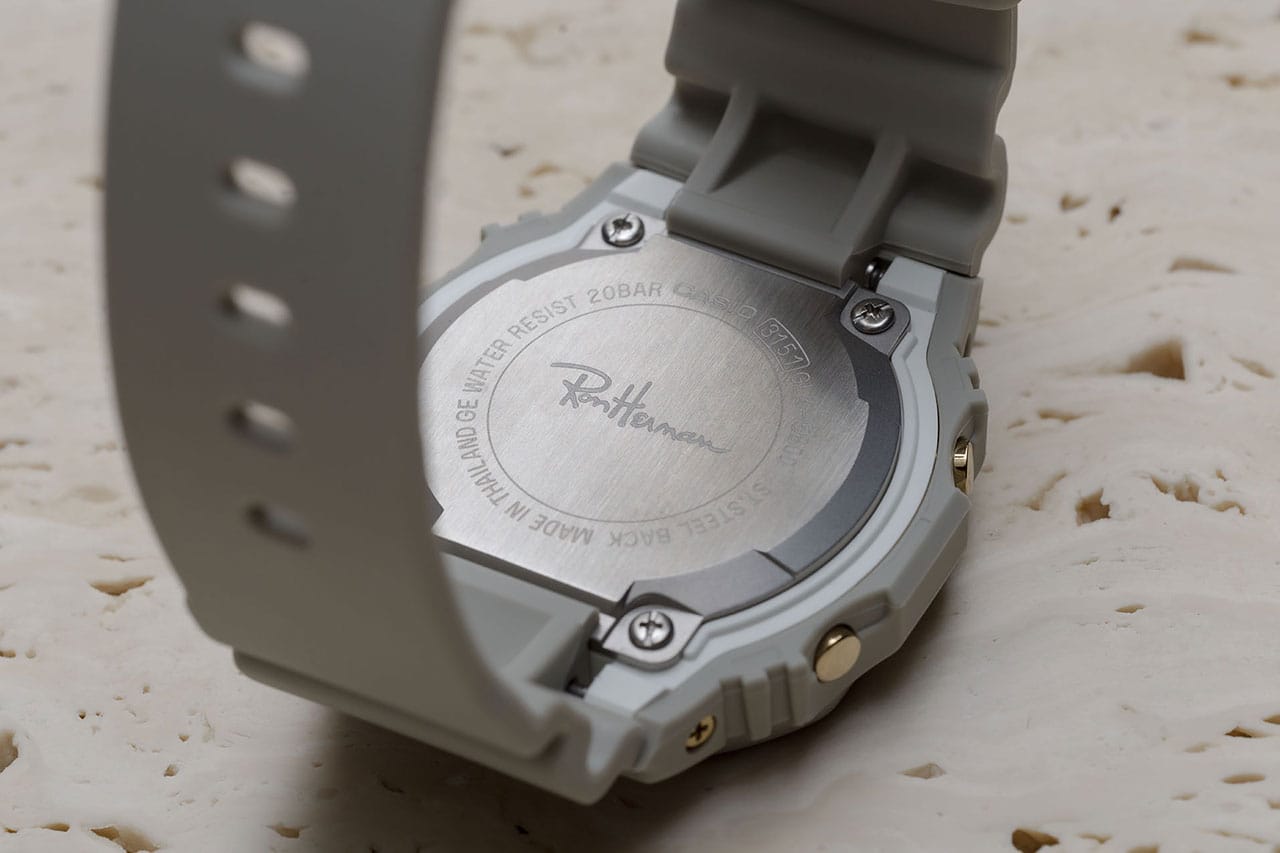 ロンハーマン京都限定 G-SHOCK 5600 白 ショッパー 付 - 腕時計(デジタル)
