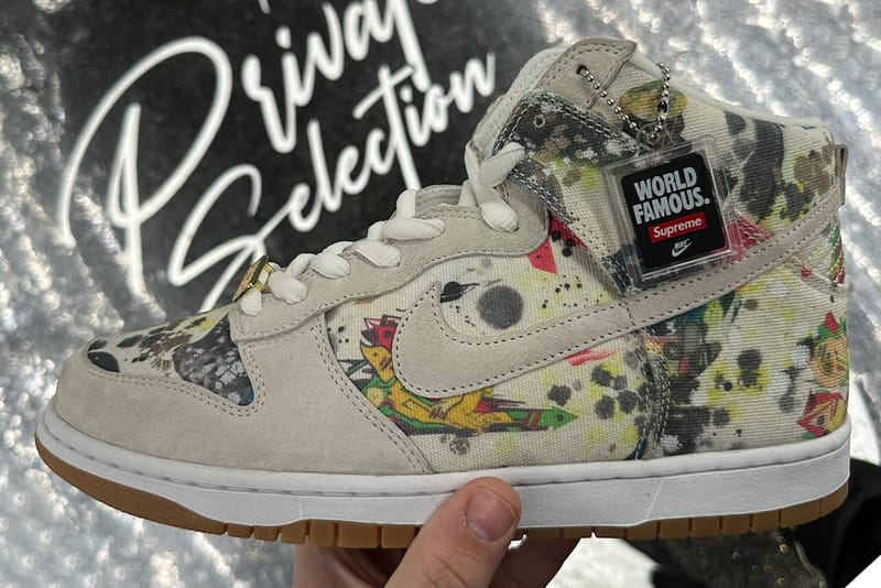 Supreme Nike SB Dunk High us9/27メンズ