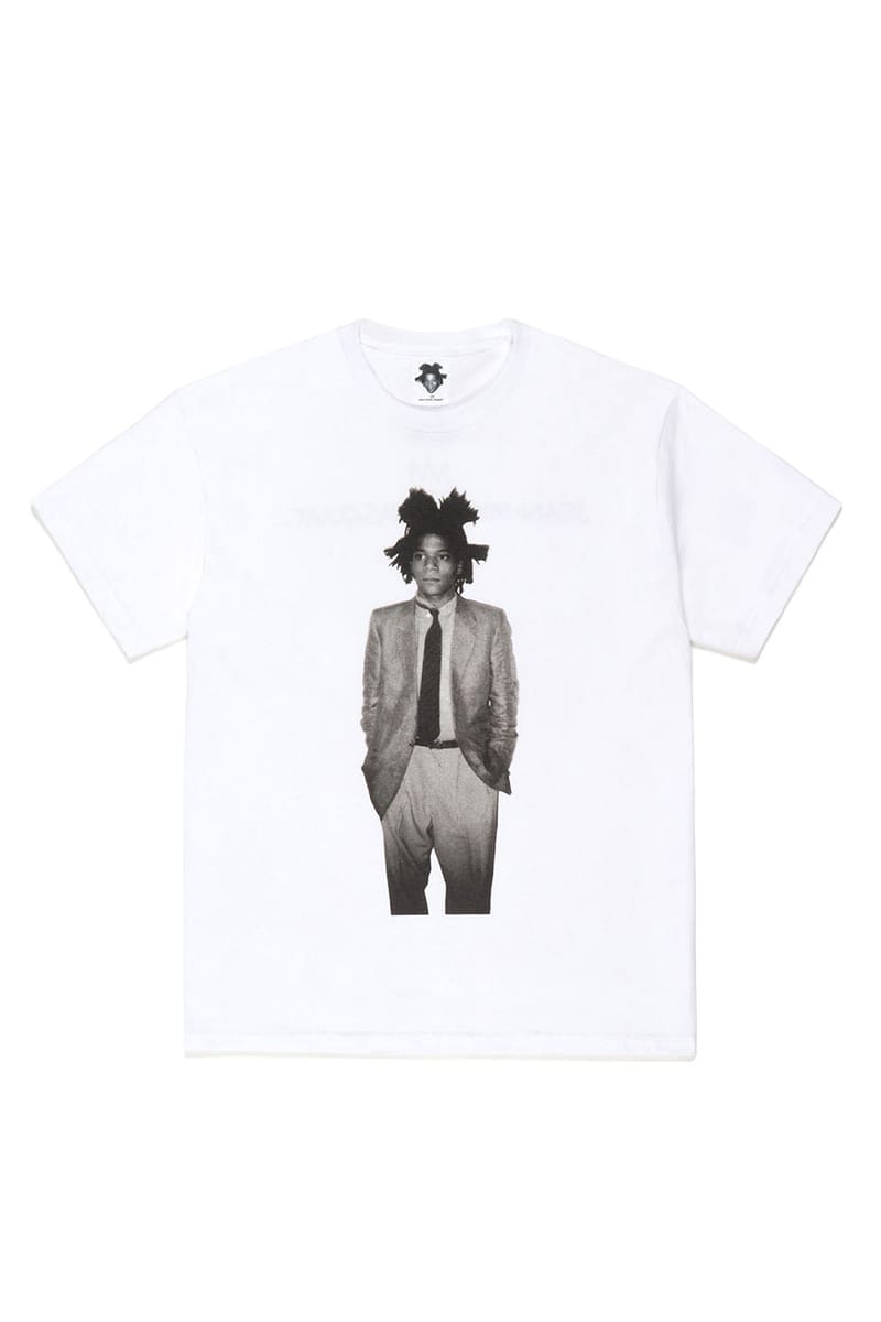 【WACKO MARIA】ワコマリア Tシャツ コラボ ホワイト/ブラック 最強コラボ】ブラックアイパッチ×ワコマリア ダブルロゴTシャツ