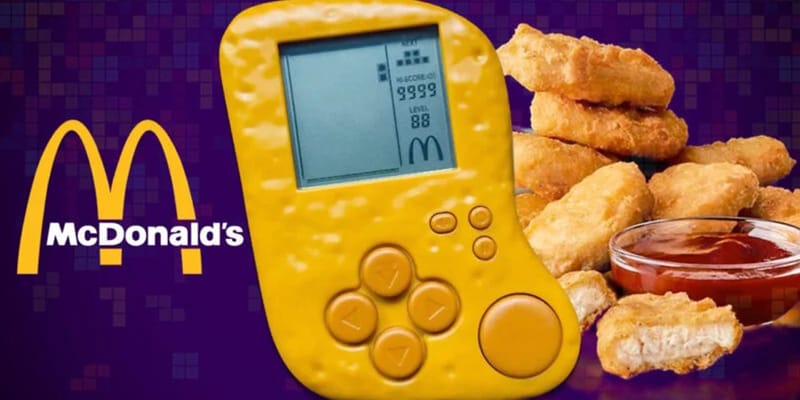 中国のマクドナルドがチキンナゲット型ゲーム機を発売