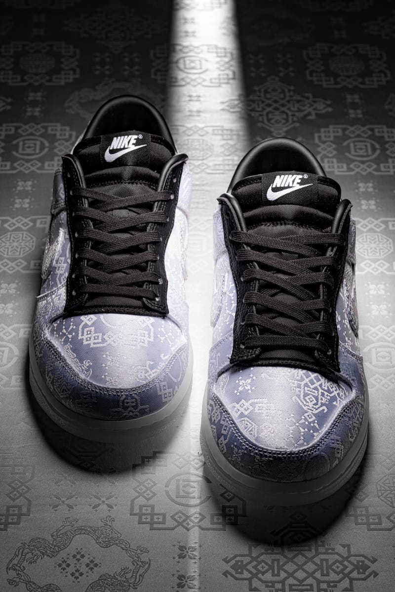 CLOT×Fragment×Nike Dunk  Black and White新品未使用