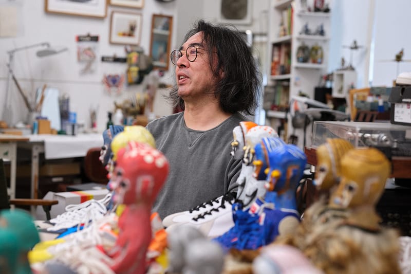 オニツカタイガーがアーティスト加藤泉の個展をロンドンの旗艦店で開催