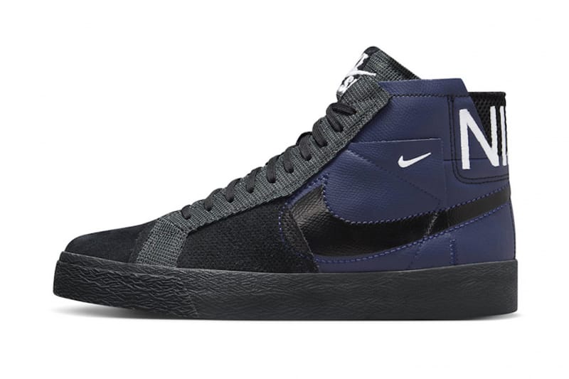 Nike SB からパッチワーク風のデザインが特徴的な Blazer Mid ...