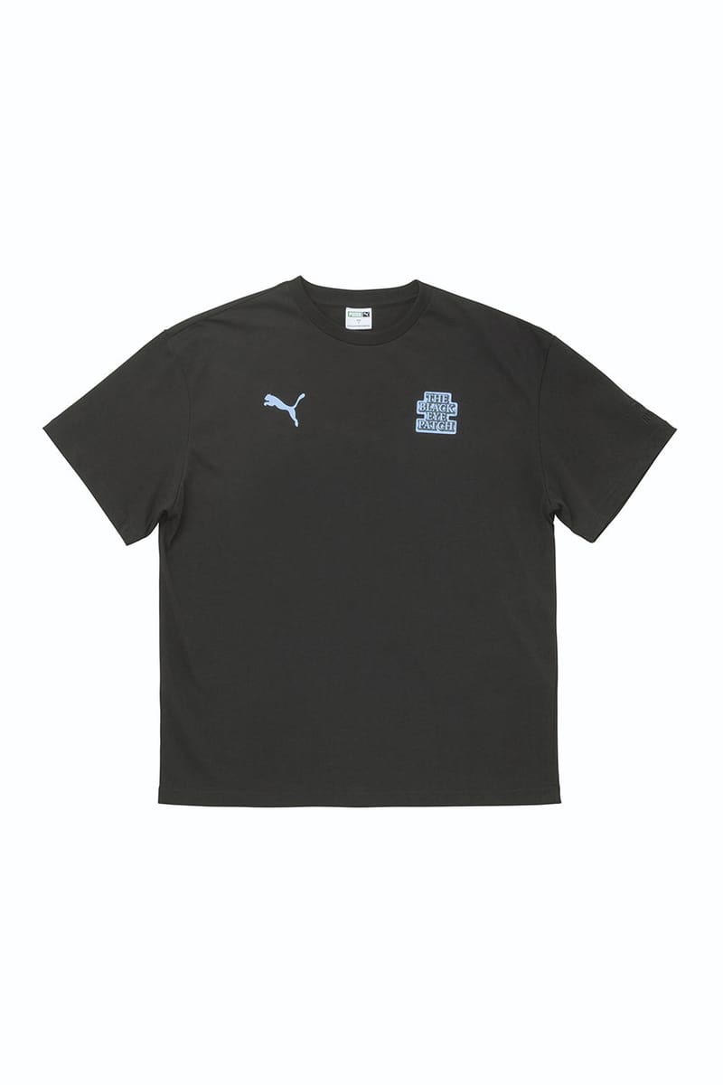 Black eye patch×Manchester CityコラボTシャツメンズ