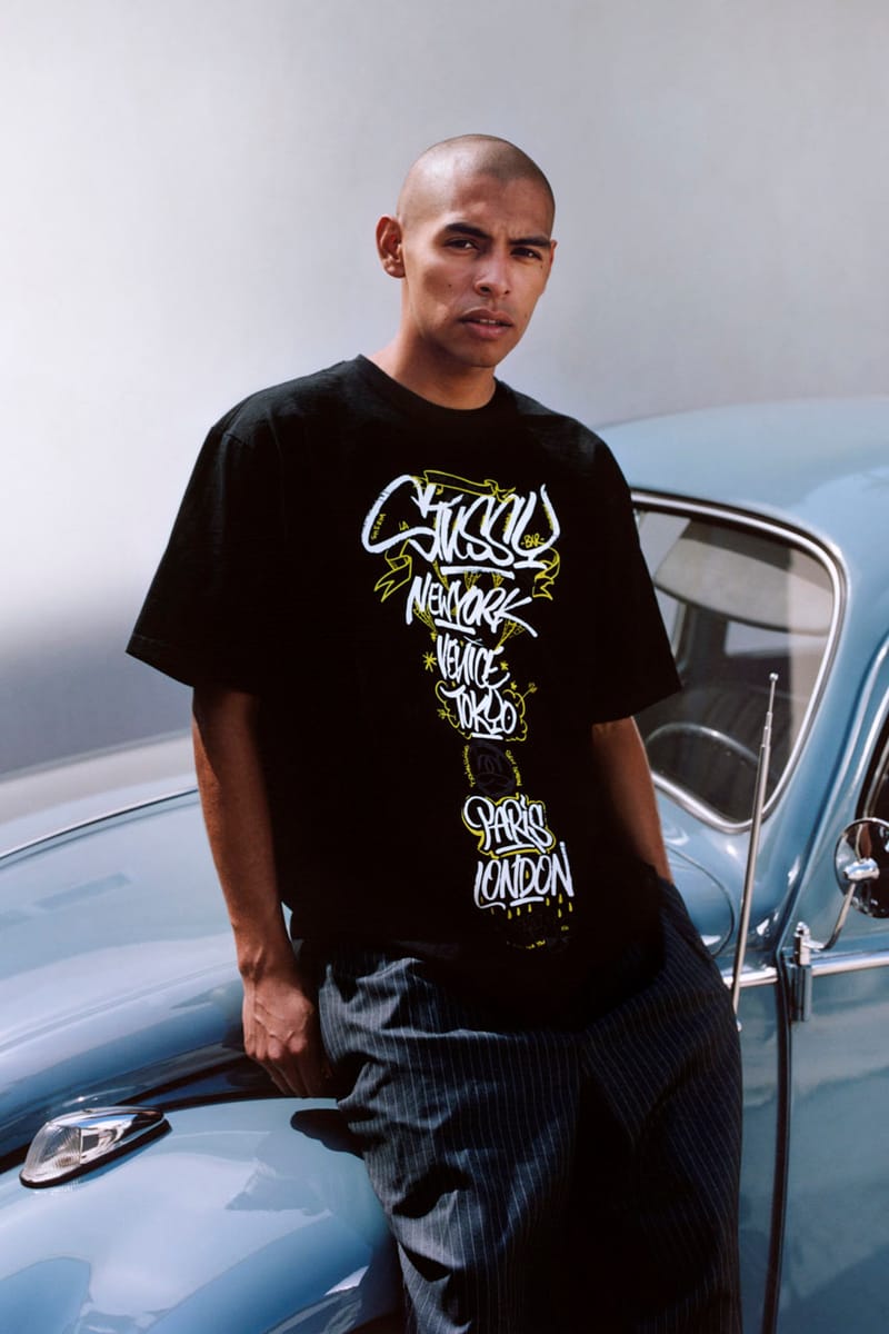 美品とても希少ですstussy  born raised メッシュTシャツ